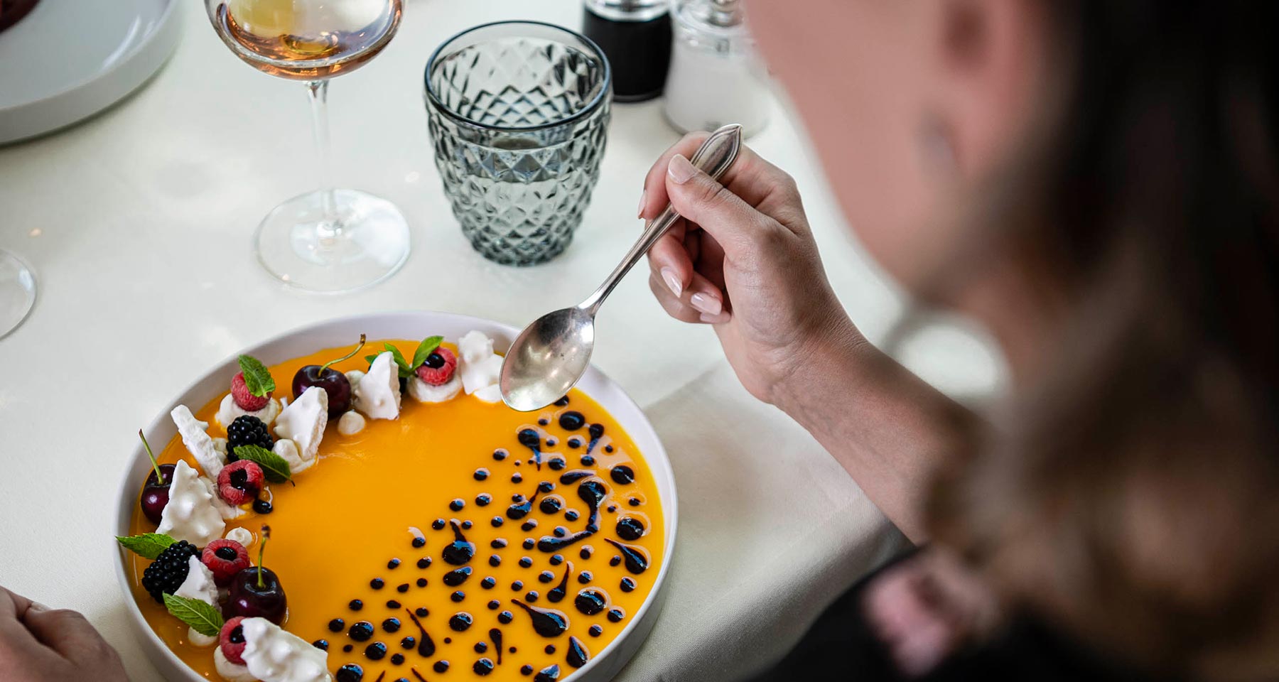 Bildergalerie - Impressionen - Nachtisch mit Früchte Detailaufnahme - Matill