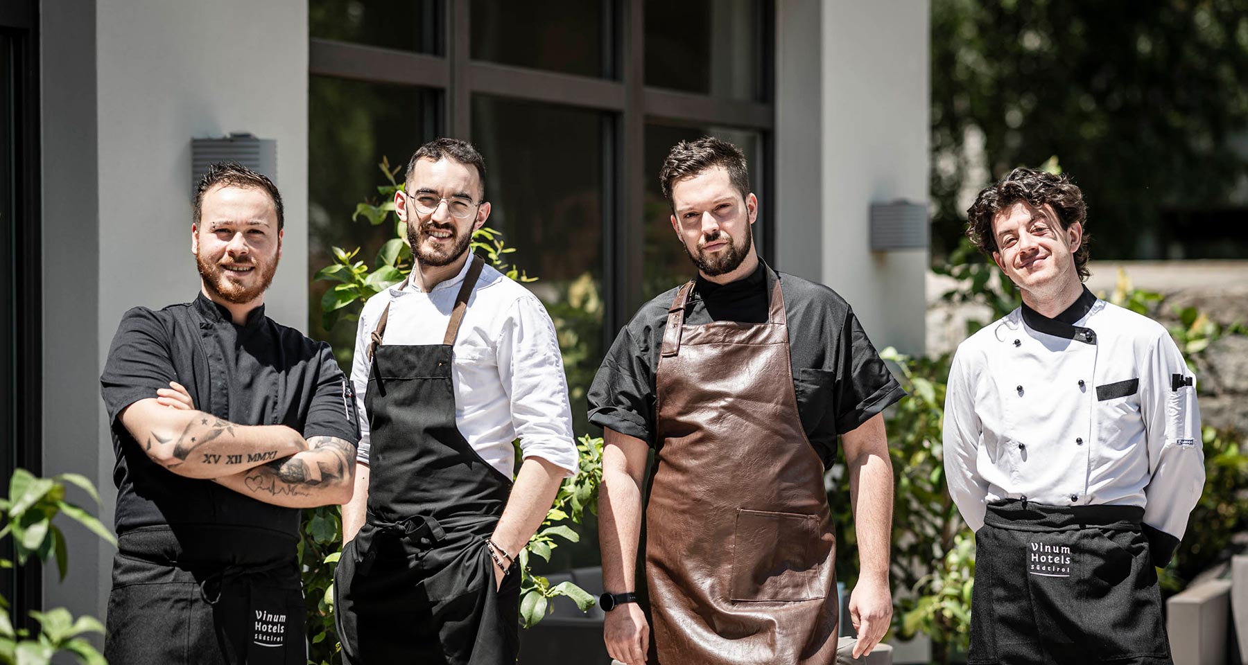 Impressioni - i nostri 4 chef - formato orizzontale - Matill 

