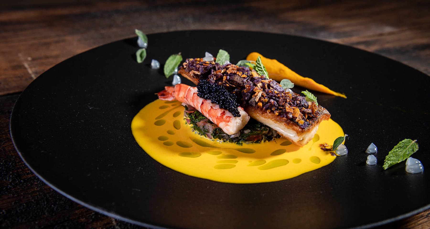 Bildergalerie - Impressionen - Hautpspeise mit Fisch - Matill