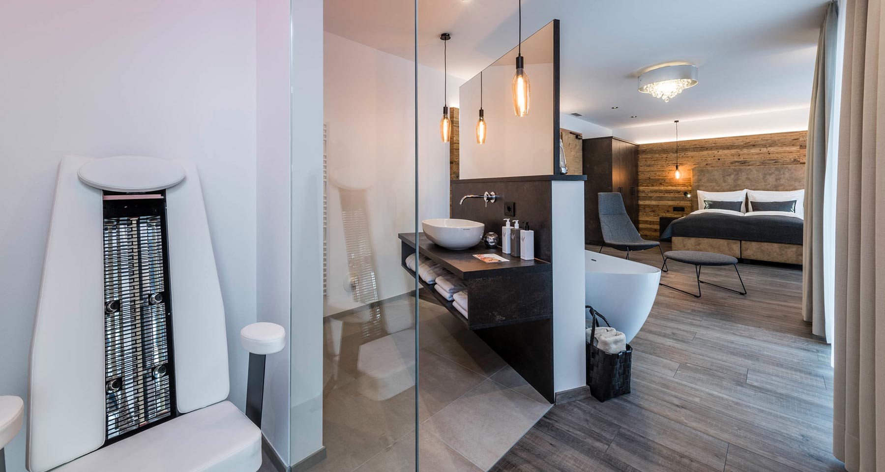 Rooms & suites - SPA Suite infrared cabin - Matill
