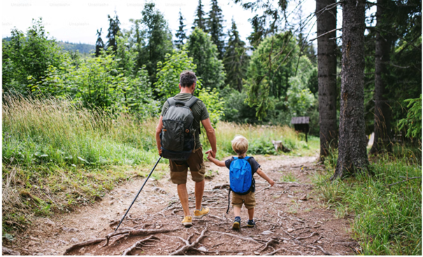 Alleinreisende mit Kinder