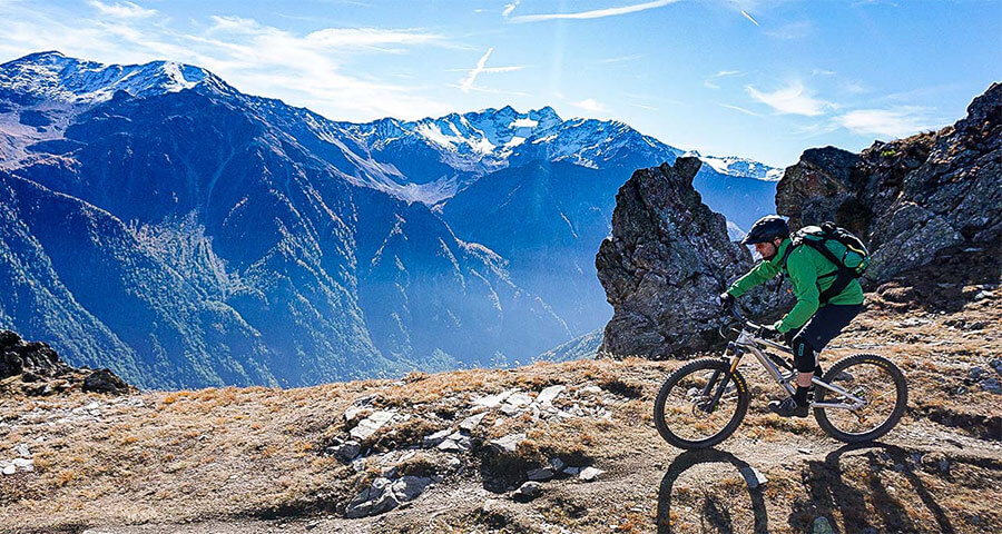 Bildergalerie - MTB-Tour im hochalpinen Gelände - Matill