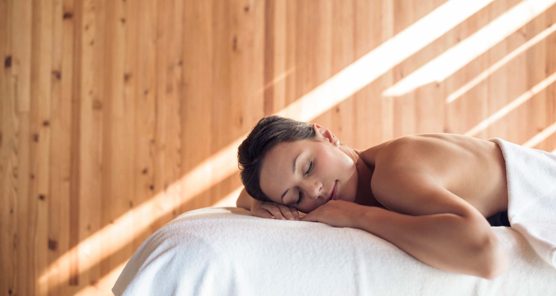 Massages & treatments - SPA - woman enjoy a massage - Matill