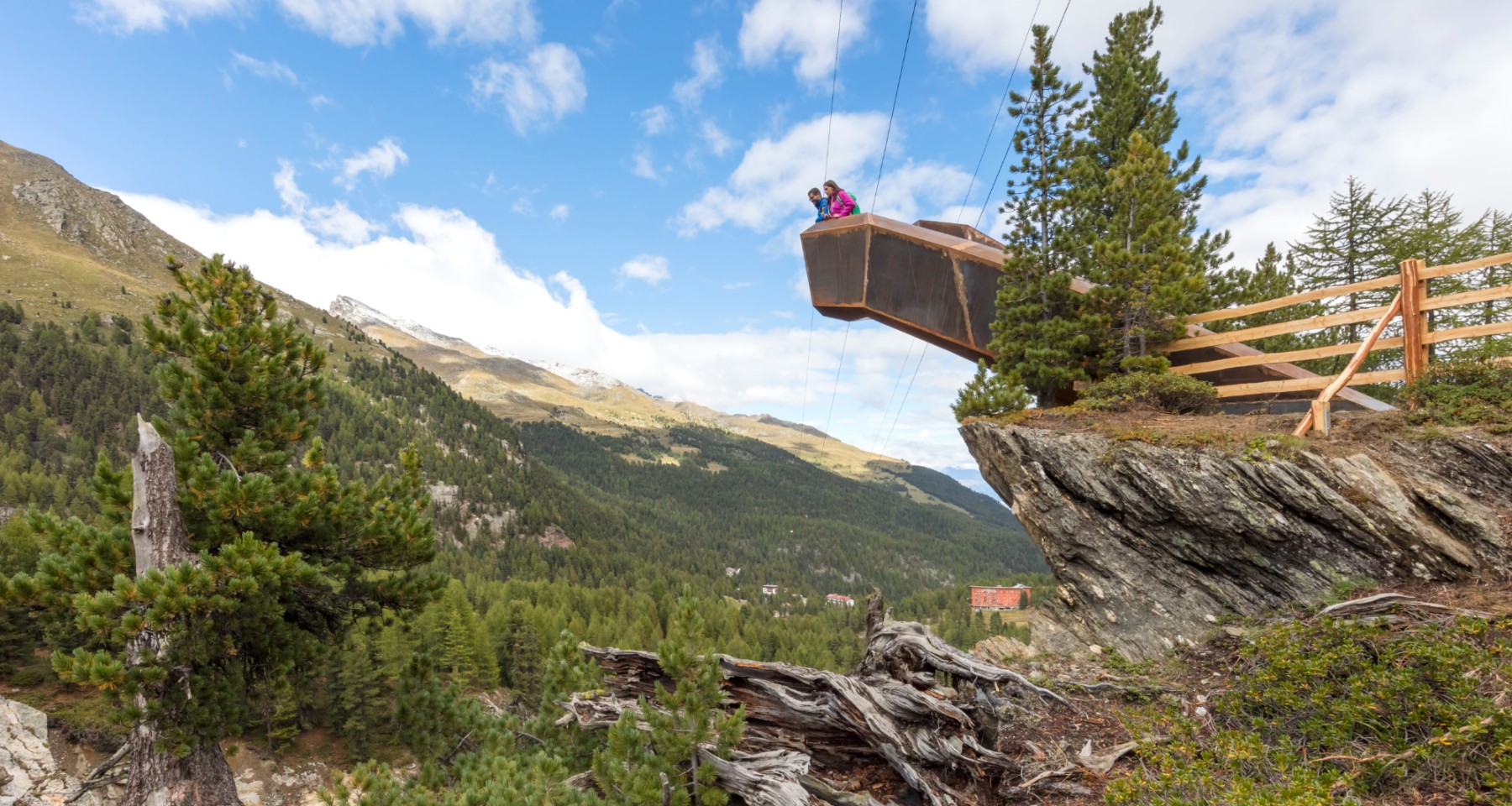 Bildergalerie - Meine Zeit - Aussichtsplattform über Latsch - Matill
