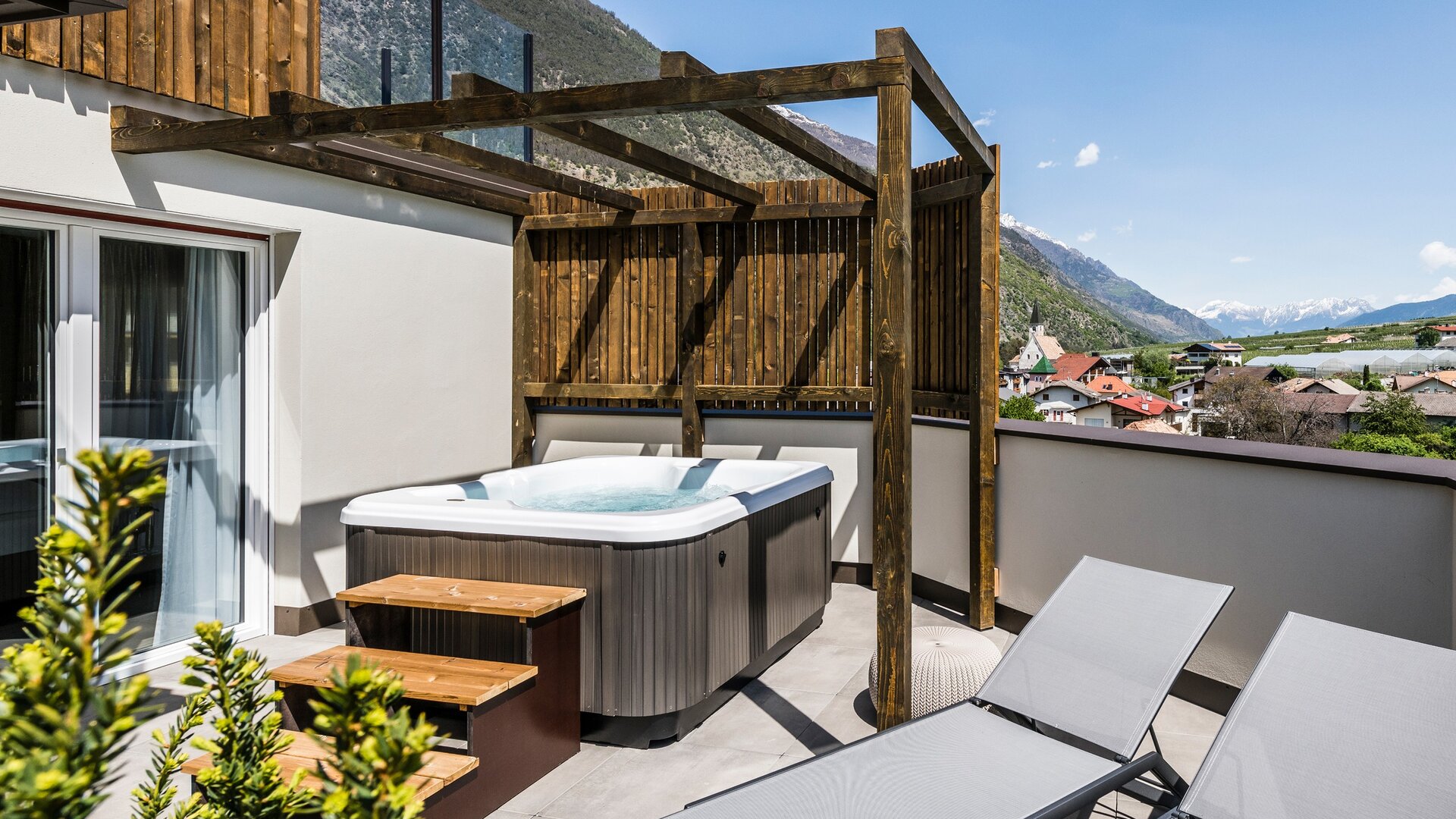 Hotel room with whirlpool Vinschgau - Matill Hotel room with whirlpool Vinschgau - Matill